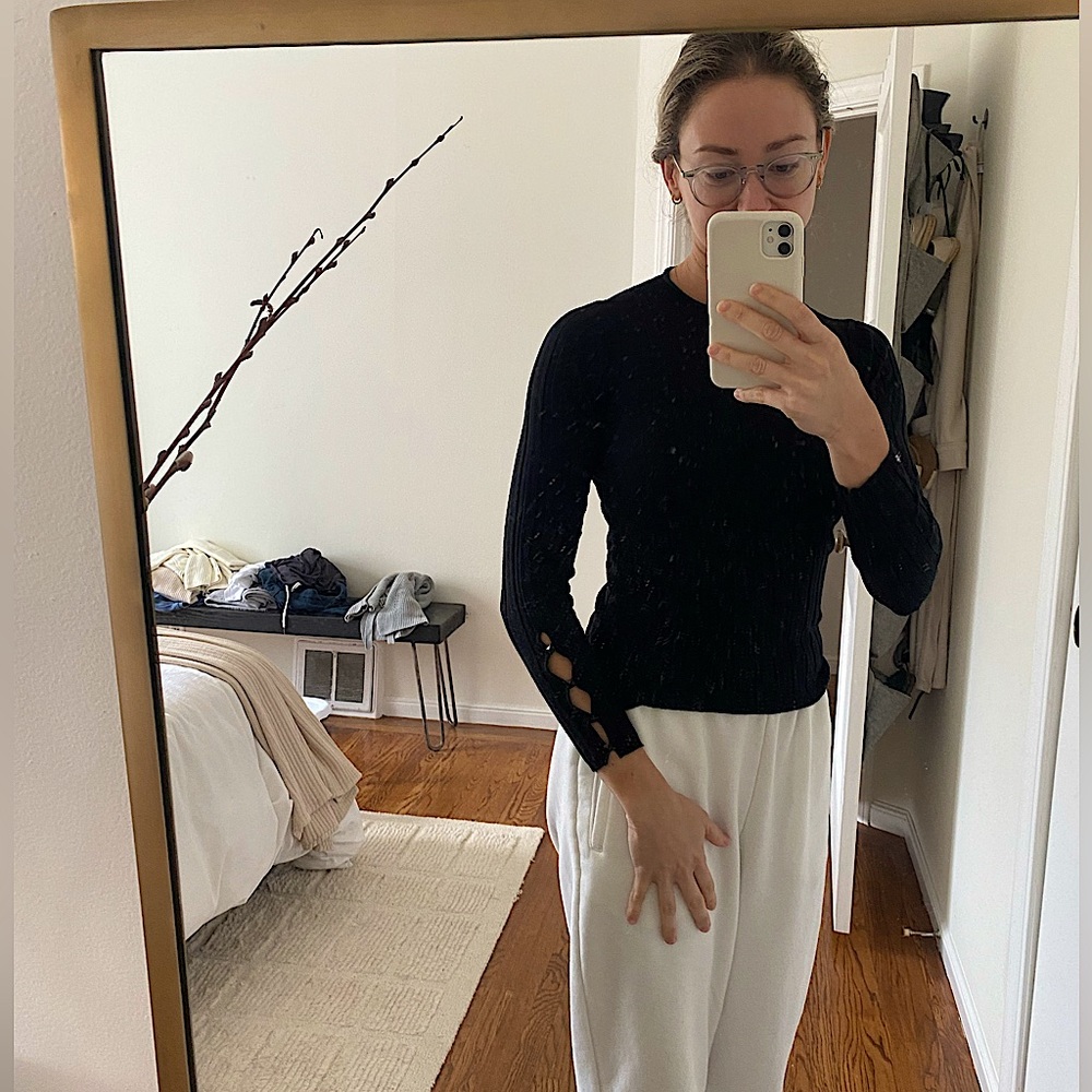 Topshop black sweater